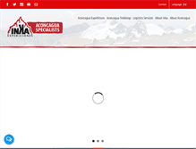 Tablet Screenshot of inka.com.ar